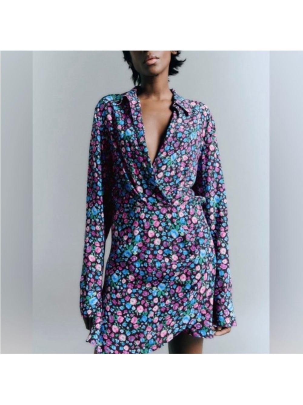 Zara Floral Mini Dress